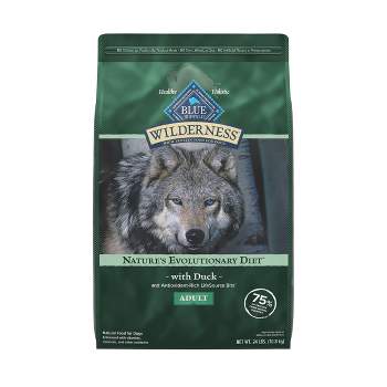 Blue Buffalo Wilderness Adult Dry Dog Food with Duck Flavor - 24lbs