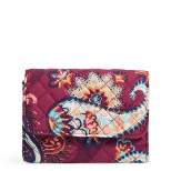 Vera Bradley Women's Recycled Cotton RFID Riley Compact Wallet