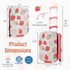 Infans 20" Kids Rolling Luggage Foldable Hardshell Carry-on Suitcase on Wheels Children - 2 of 4