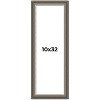 PosterPalooza | Panoramic Weathered Black Picture Frame - UV Acrylic, Foam Board Backing, Hanging Hardware - 2 of 4