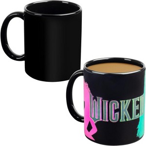 Wicked Heat Reveal Coffee Mug, 11oz - Glinda & Elphaba Witch Design Activates w/ Hot Liquids - Officially Licensed - Gift for Musical & Movie Fans - 1 of 3