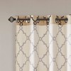 PAGED 50x63 Inch Fretwork Print Blackout Curtains,Curtain Panels  for Living Room,Bedroom(Only 1 Pc Panel) - 4 of 4