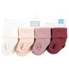 Hudson Baby Cotton Rich Baby Terry Socks 16-Pack, Solid Blush Pink - 2 of 4