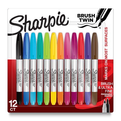 Sharpie Teal Tigers Eye Fine Markers Pack of 6