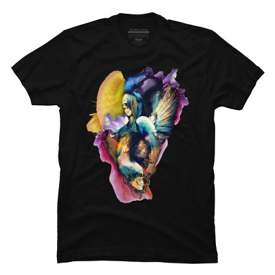 Men's Design By Humans QUEEN OF SKULLS II By rizapeker T-Shirt