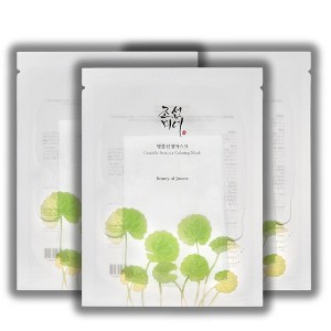 Beauty of Joseon Centella Asiatica Calming Mask | Calming, Soothing, Hydrating, Retains Moisture & Plumps, Rejuvenating - (Pack of 3 sheets) - 1 of 3