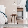 MH London Bond 18" Solid Wood End Table Triangular Top - 3 of 4