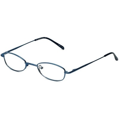 Flex Plus by Vivid FP-10 Designer Reading Eye Glasses in Blue 45mm +2.50 | Ladies | Oval Shape | Small Fit