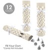 Big Dot of Happiness Tan Checkered Party - No Snap Party Table Favors - DIY Cracker Boxes - Set of 12 - 3 of 4