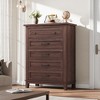 41.3" Tall Vertical Dresser - 5-Drawer Freestanding Storage Chest for Bedroom & Living Room - 4 of 4