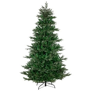 Northlight Real Touch™️ Full Hudson Fir Artificial Christmas Tree - Unlit - 7.5' - 1 of 4