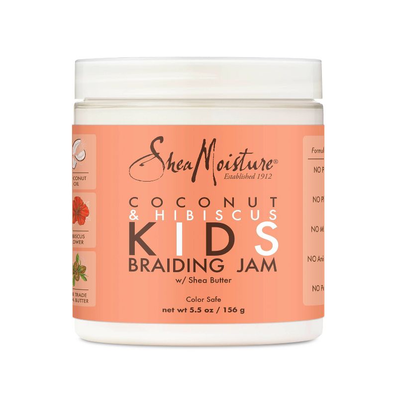 SheaMoisture Coconut &#38; Hibiscus Kids Braiding Jam - 5.5oz, 3 of 8