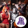 Unique Bargains Women's Halloween Spiral Ribbon Duckbill Clip  1 Pc - 3 of 4