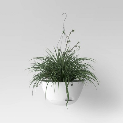  3pc Hanging Self-Watering Indoor Outdoor Planter Pot 1 Planter with Hanging Hardware 12"x12"x6" - Room Essentials™, 3 of 9