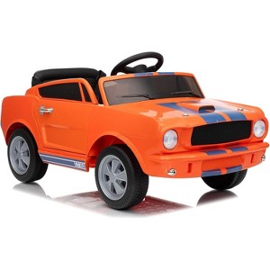 12V Ride on Toys for Toddlers with Remote Control, Licensed Ford  Shelby Kids Electric Vehicle with Safety Belt, 2 Speeds - 1 of 4