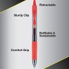 Pilot 3ct G2 Premium Retractable Gel Pens Fine Point 0.7mm Red Ink: Rubber Grip, Stationery & Office, pil31021 - 4 of 4