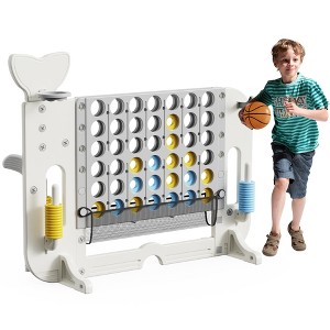 Dexmalle 4-to-Score Giant Game Set with Mesh Bag & Jumbo Connect 4 - 1 of 4