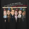 The Office Dunder Mifflin Bobble Heads Crew Neck Short Sleeve Women's Black Crop Top - 3 of 4