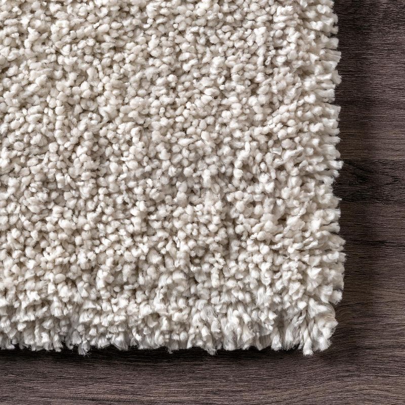 nuLOOM Clare Solid Shag Area Rug, 4 of 11