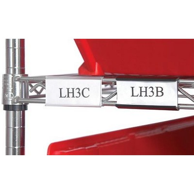 Quantum Storage Systems Label Holder, 24", Clear