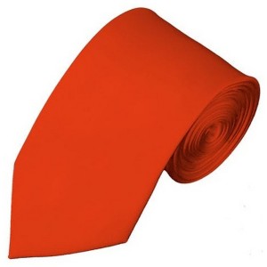 Men's Solid Color Slim 2.75 Inch Wide And 58 Inch Long Neckties - 1 of 4