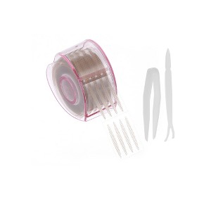 Unique Bargains Natural Mesh Double Eyelid Tape Skin Color 1 Set - 1 of 4