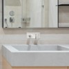Cobbe Wall Mount Faucet for Bathroom Sink or Bathtub, Single Handle Brass Rough-in Valve Included, Brushed Nickel - 3 of 4