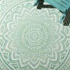 Courtyard CY8734 Power Loomed Indoor and Outdoor Rug - Safavieh - 4 of 4