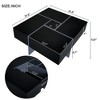 Mayeerty Coffee Table with Storage, Square Cocktail Table with Extendable Sliding Tabletop, Center Table for Living Room, 31.5"x 31.5" - 4 of 4