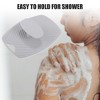 Unique Bargains Soft Silicone Handheld Body Scrubber Bath Brush - 2 of 4