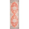 Nuloom Flatweave Medallion Karol Area Rug, Runner 2' 8" x 8', Red - 2 of 4