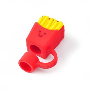 Straw Covers Non Val Fries - Bullseye's Playground™ - 1 of 3