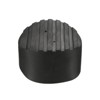 Unique Bargains Non Slip Round Rubber Ladder Accessories Protective Pads 2 Pcs - 3 of 3