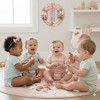 Willow & Ruby  Baby Hair Bows 36-Pack Ribbon Hair Clips for Newborns & Infants (0-12 Months)- Assorted Colors, Non-Slip Alligator Clips, 36pcs - 2 of 4