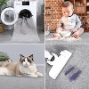 Washable Bathroom Rug,Ultra-Thin Non-Slip Modern Solid Carpet for Entrance, Kitchen & Bathroom - 4 of 4