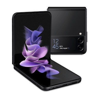 Manufacturer Refurbished Samsung Galaxy Z Flip3 5G F711U (AT&T Locked) 128GB Black (Grade A)