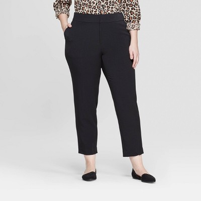 slim ankle trousers