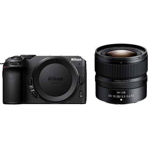 Nikon Z30、Z DX すばやく 12-28mm、その他アクセサリー