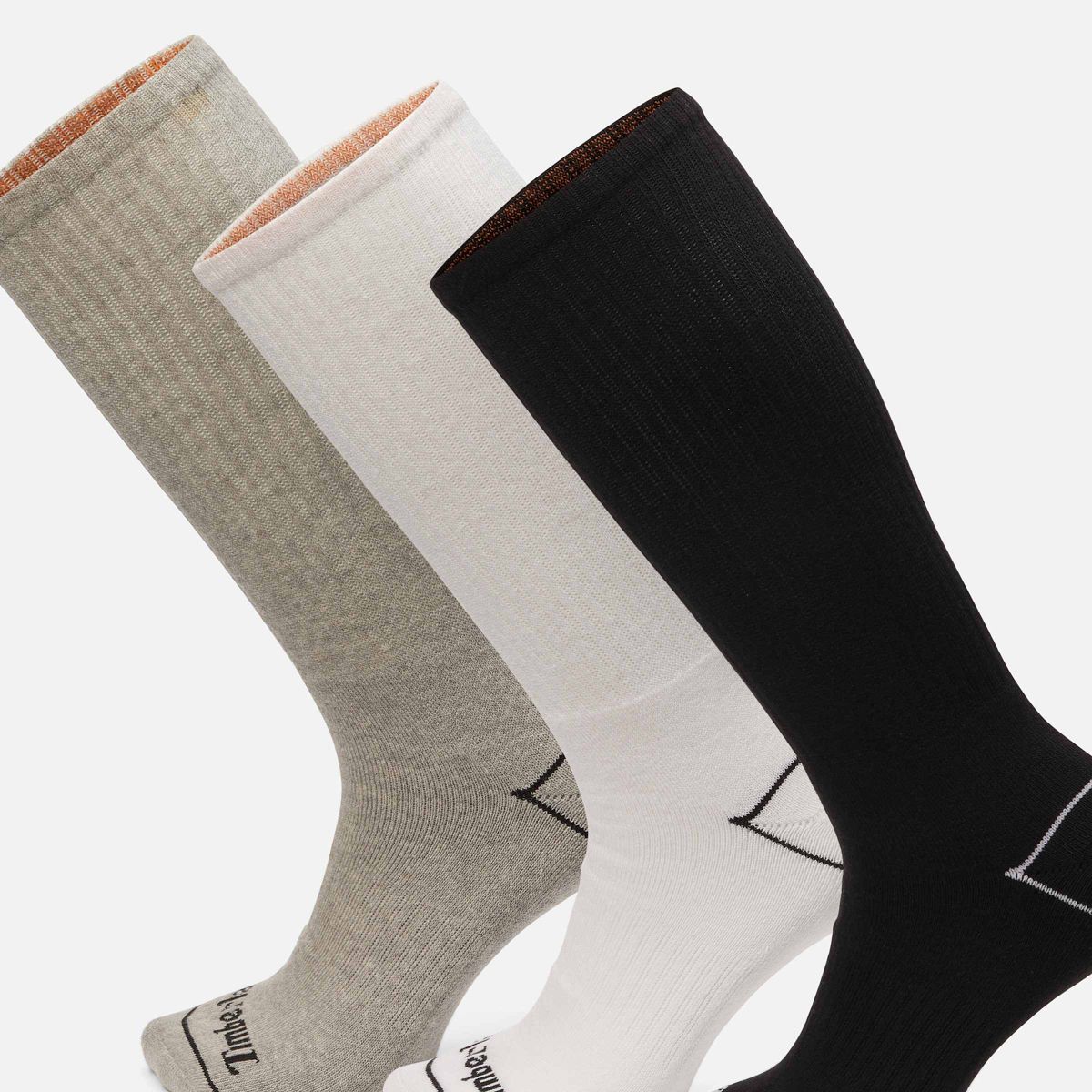 Timberland Bowden 3-Pack Full Cushion Crew Sock - thumbnail 4