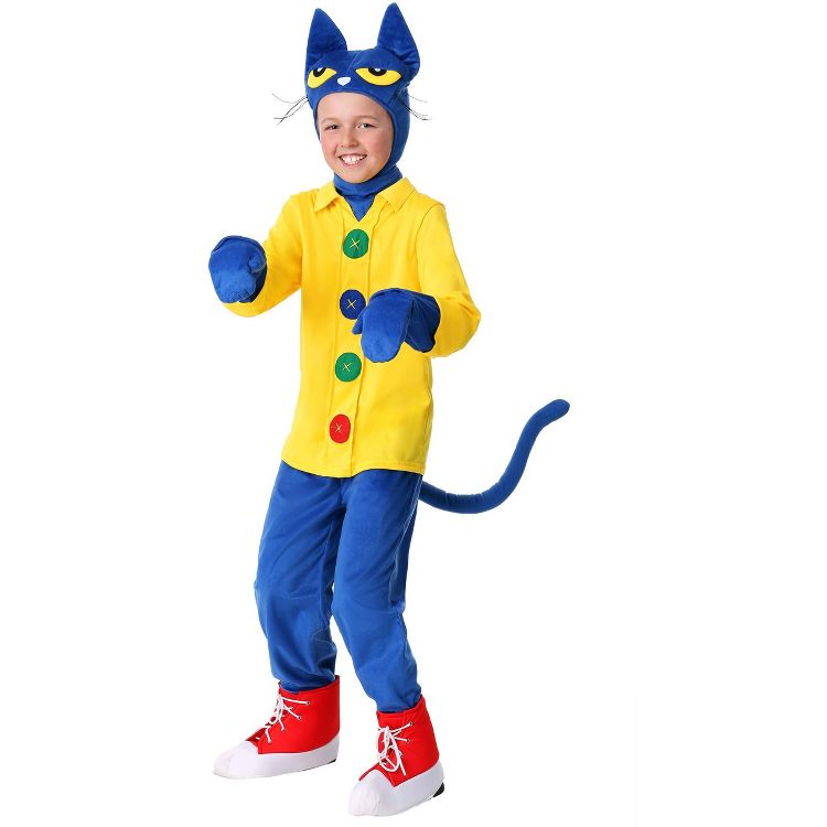 HalloweenCostumes.com Child's Pete the Cat Costume, 1 of 9