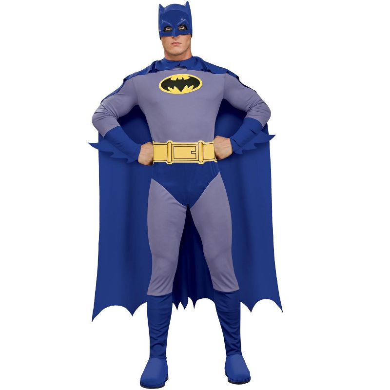 DC Comics Classic Batman Adult Costume, Small, 1 of 2