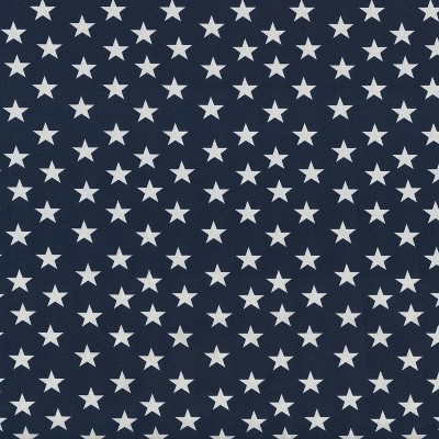 Macey Americana Blue and White Star Outdoor Throw Pillow Set