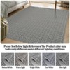 Nasitip Realistic Braided Area Rug,Machine Washable Non-Shedding Modern Abstract Rug for Bedroom,Dining Room,Home Office - 3 of 4