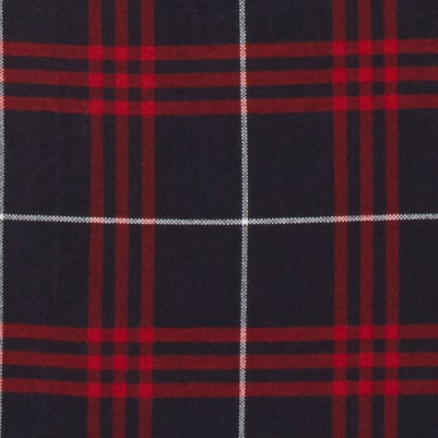 navy red plaid