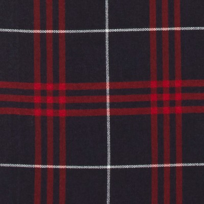 navy red plaid