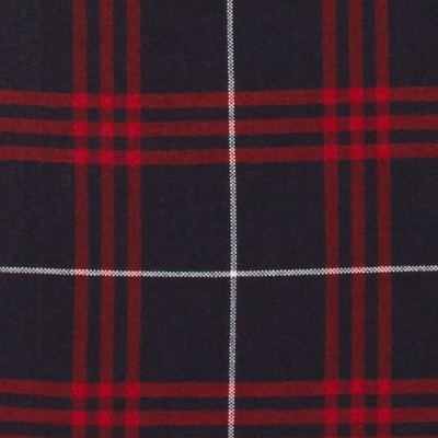 navy red plaid