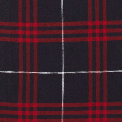 navy red plaid