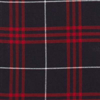 navy red plaid