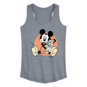 Women's - Disney - Mickey Mouse Graphic Racerback Tank - 1 of 4