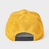 Men's Cowboy Diner Baseball Hat - Goodfellow & Co™ Yellow - 3 of 4